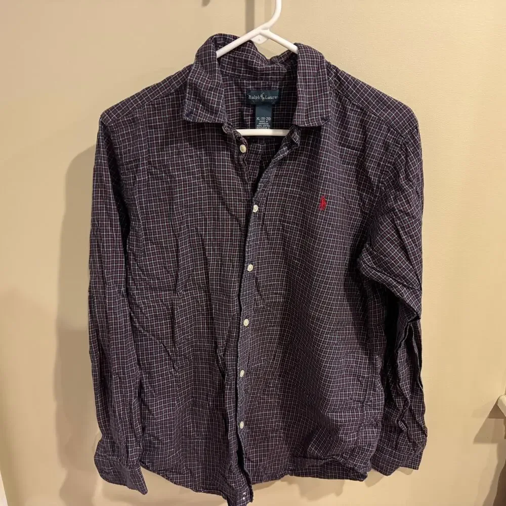 Ralph Lauren Boy’s Long Sleeve Button Down Size XL